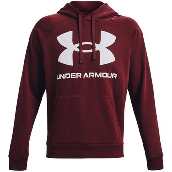 Bluza sportowa męska Under Armour Rival Fleece Big Logo HD bordowa 1357093 690-M - Under Armour