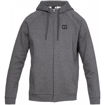 Bluza sportowa męska Under Armour Rival Fleece Fz Hoodie grafitowa UAR 1320737 020 - Under Armour