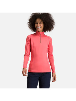 Bluza sportowa Narciarska Damska Rossignol W Classique 1/2 Zip Koralowa - Rossignol