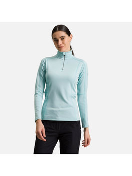 Bluza sportowa Narciarska Damska Rossignol W Classique 1/2 Zip Termo Niebieska - Rossignol