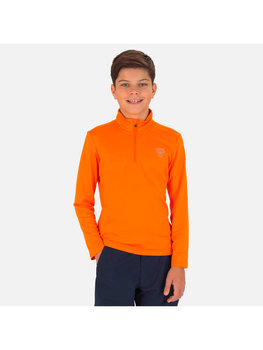 Bluza sportowa Narciarska Dla Dzieci Rossignol Boy 1/2 Zip Warm Stretch Mango - Rossignol
