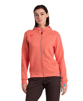 Bluza sportowa rozpinana damska Arena Team Hooded Jacket Panel Coral rozmiar S - Arena