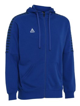 Bluza sportowa rozpinana z kapturem SELECT Torino niebieska - M - Inna marka