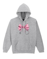 Bluza Stetoskop i kokarda dla Lekarza Lekarki Prezent Szara M