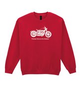 Bluza Sweatshirt Motocykl Triumph Bonneville Prezent wiśniowy XL
