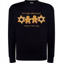 Bluza Świąteczna It'S The Sweetest Time Ciastka Super Prezent Gwiazdka 3Xl