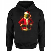 Bluza Świąteczna Męska Grinch Nadruk 3D Prezent Gwiazdka Bawełna M