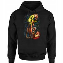 BLUZA ŚWIĄTECZNA MĘSKA MIKOŁAJ ŚMIESZNY NADRUK 3D PREZENT BAWEŁNA 3XL