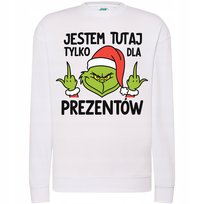 Bluza Świąteczna Śmieszna Grinch Humorystyczna Super Prezent Na Święta Xxl