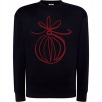 Bluza Świąteczna Z Nadrukiem Bombka Minimalistyczny Wzór Na Prezent M