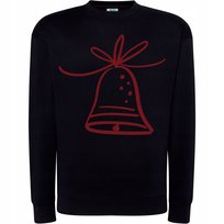 Bluza Świąteczna Z Nadrukiem Dzwoneczek Minimalistyczny Wzór Na Prezent 3Xl