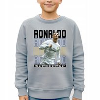Bluza Szara Dziecięca Prezent Dla Fana Piłki Nożnej Ronaldo Wzory 140 Inna marka