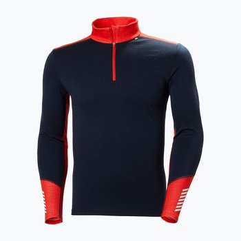 Bluza termoaktywna męska Helly Hansen Lifa Merino Midweight 1/2 Zip navy - Helly Hansen