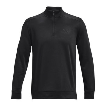 Bluza treningowa męska Under Armour Armour Fleece 1/4 Zip czarna 1373358-001 L - Under Armour