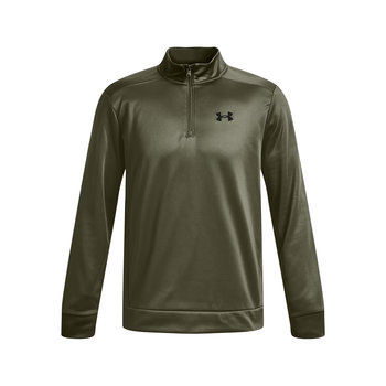 Bluza treningowa męska Under Armour Armour Fleece 1/4 Zip zielona 1373358 M - Under Armour