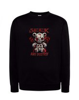 Bluza UNI - Seek and destroy - 3XL - czarna