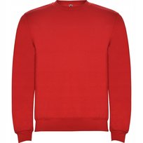 Bluza Unisex Damska Dresowa ROLY Sweatshirt Clasica SU1070 RED S ROLY