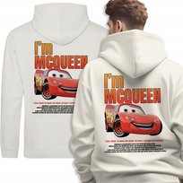 Bluza Vanilla Z Kapturem I'M MCQUEEN Dla Chłopaka Męża Na Prezent Rozmiar M Inna marka