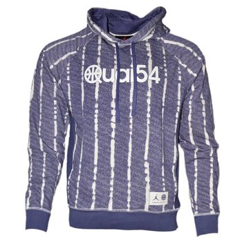 Bluza z kapturem Air Jordan Quai 54 Graphic Hoodie Neutral Indigo - DV6292-511-L - AIR Jordan