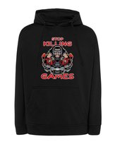 Bluza z kapturem Akcja Stop Killing Games Gry na Zawsze Czarny M