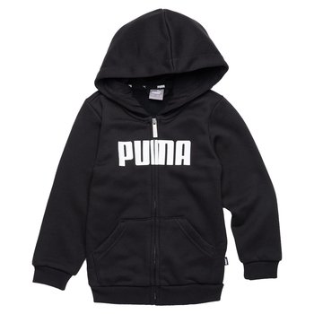 Bluza z kapturem chłopięca Puma ESS FULL-ZIP czarna 84762101-128 - Inna marka