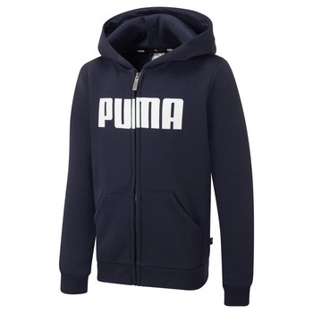 Bluza z kapturem chłopięca Puma ESS FULL-ZIP granatowa 84762102-110 - Inna marka