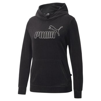 Bluza z kapturem damska Puma ESS+ Velour czarna 67000801-L - Inna marka