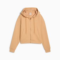 Bluza z kapturem damska Puma HER COMFORT CROP FULL-ZIP beżowa 68505663 r XL Inna marka