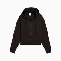 Bluza z kapturem damska Puma HER COMFORT CROP FULL-ZIP czarna 68505601 r XL Inna marka