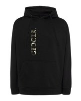 Bluza z kapturem dla Cioci Wojskowy Napis Czarny L