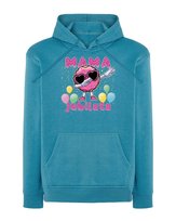 Bluza z kapturem dla Mamy Jubilata Urodziny Dziecka Niebieska L