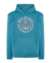 Bluza z kapturem dla Par Personalizowana Wsparcie Miłość Jasnoniebieska L