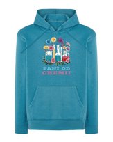 Bluza z kapturem Dzień Nauczyciela Chemia dla Nauczycielki Niebieska L