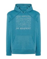 Bluza z kapturem Dzień Nauczyciela Fizyka Wzory Prezent Niebieska L
