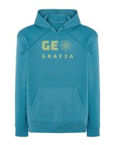 Bluza z kapturem Dzień Nauczyciela Geografia Kompas Niebieska L