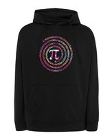 Bluza z kapturem Dzień Nauczyciela Matematyka Liczba Pi Czarny XL