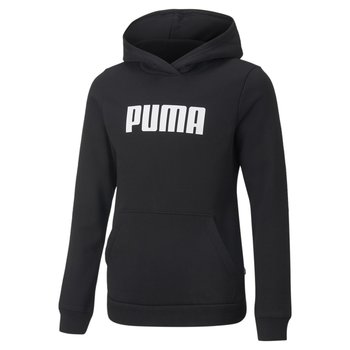 Bluza z kapturem dziewczęca Puma ESSENTIAL FL czarna 84758703-116 - Inna marka
