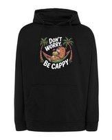 Bluza z kapturem Kapibara Śmieszny Tekst Czarny XL