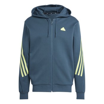 Bluza z kapturem męska adidas FUTURE ICONS 3-STRIPES FZ granatowa IJ8878-XXL - Inna marka