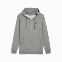 Bluza z kapturem męska Puma ESS SMALL LOGO FULL-ZIP TR szara 68677603 r M Inna marka