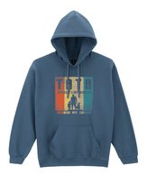 Bluza z kapturem na Dzień Ojca Najlepszy Tata od Dzieci Niebieska L TeeLove