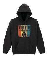 Bluza z kapturem na Dzień Ojca Najlepszy Tata od Synów Czarna L TeeLove