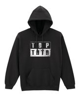Bluza z kapturem na Dzień Ojca Prezent dla Taty TOP TATA Czarna L TeeLove