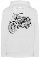 Bluza z kapturem nadruk Motocykl Motor r.XL