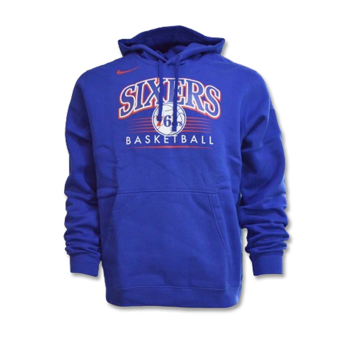 Bluza z kapturem Nike Philadelphia 76ers Club Fleece Crest Hoodie Rush ...