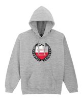 Bluza z kapturem Patriotyczna Ochrona Granicy Szara L