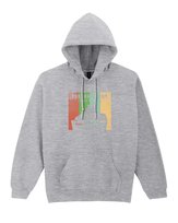 Bluza z kapturem Personalizowana dla Par Kino Filmy Szara XL