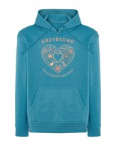 Bluza z kapturem Personalizowana Koło Gospodyń Wiejskich Kwiaty Niebieska L