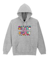 Bluza z kapturem Personalizowana Szkoła Powrót Szara L