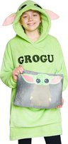 Bluza z kapturem Poduszka polarowa 2w1 Oversize Uniwersalny Yoda Zielony Inna marka